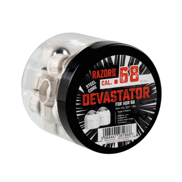 45 x Kule metalowe RazorGun Steel Core Devastator kal. .68 / 40 szt. do Umarex HDR 68 - obrazek 3